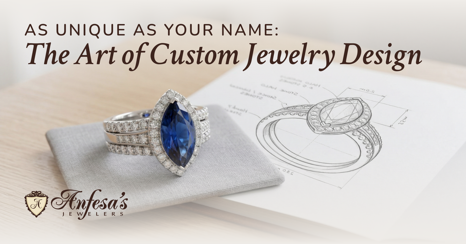 As Unique As Your Name: The Art of Custom Jewelry Design