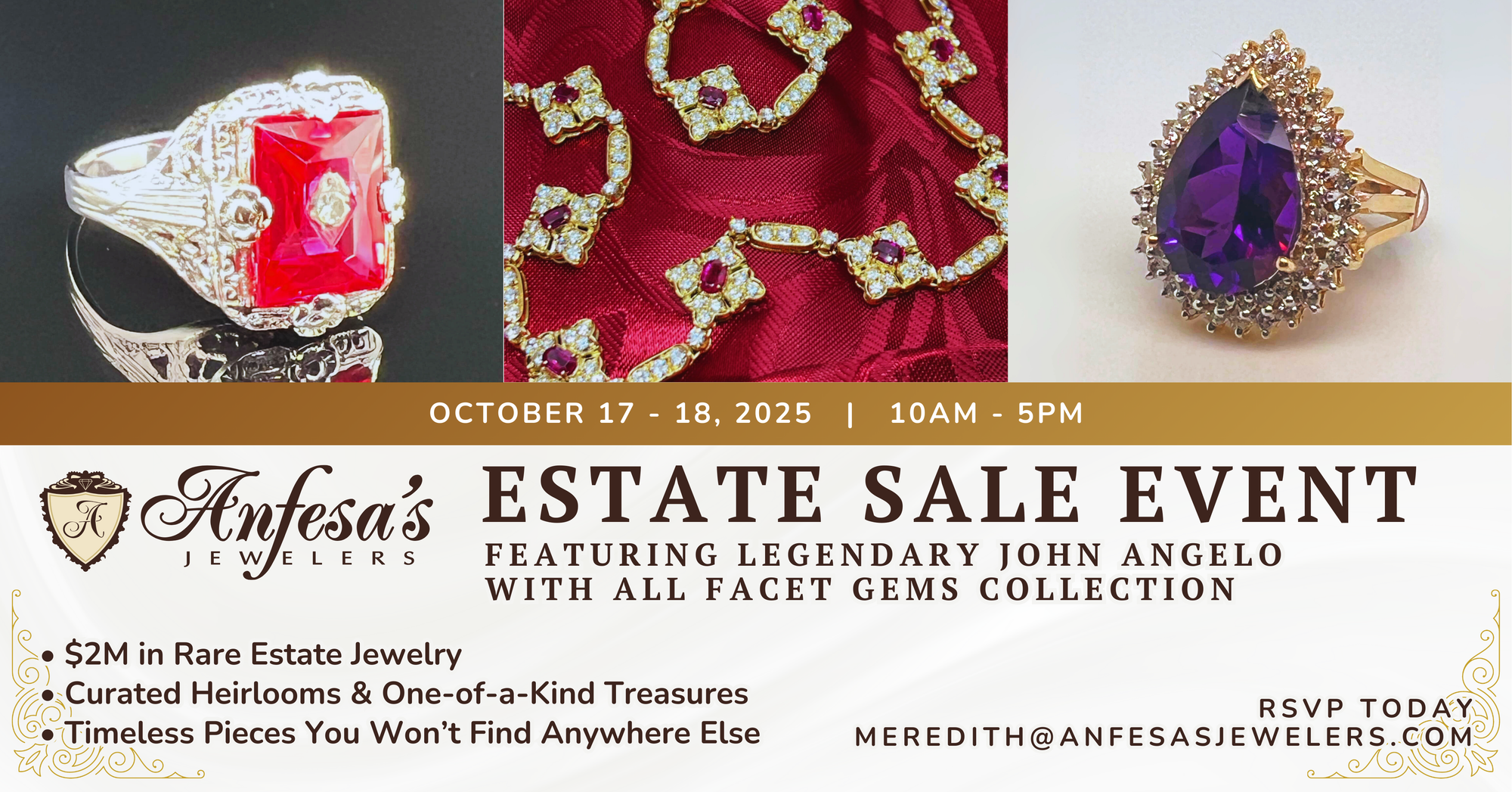 Anfesa’s 2nd Annual Estate Collection Event