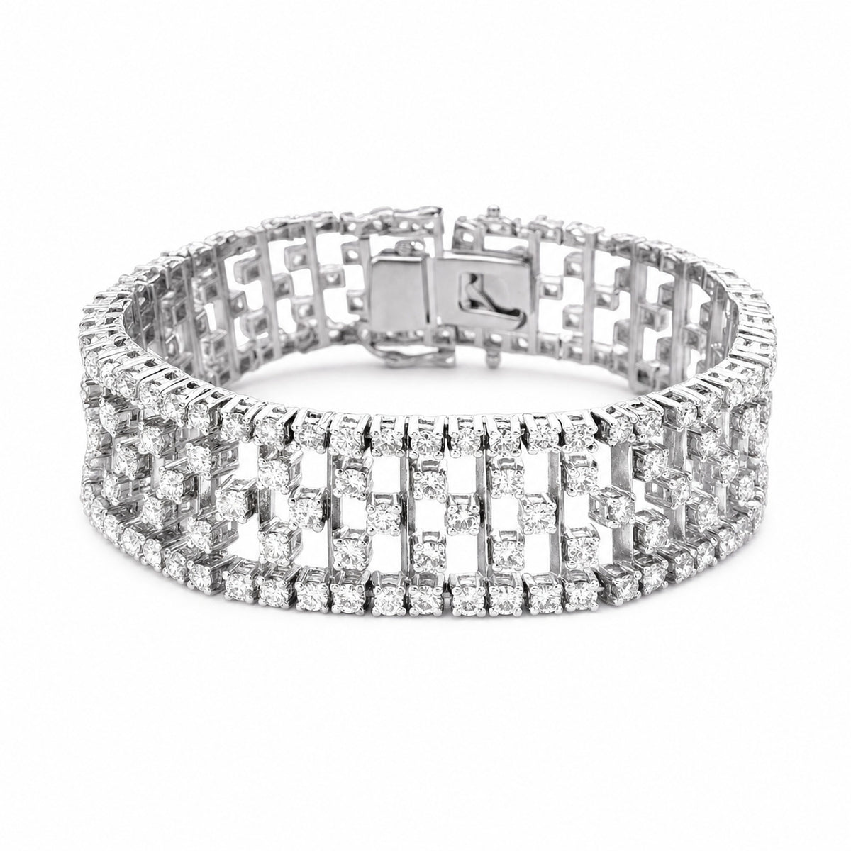 White Gold & Diamond Bracelet