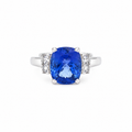 Tanzanite Diamond Ring