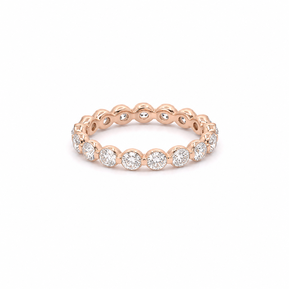 Yellow Gold and Diamond Band