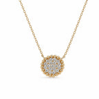 Yellow Gold and Diamond Necklace