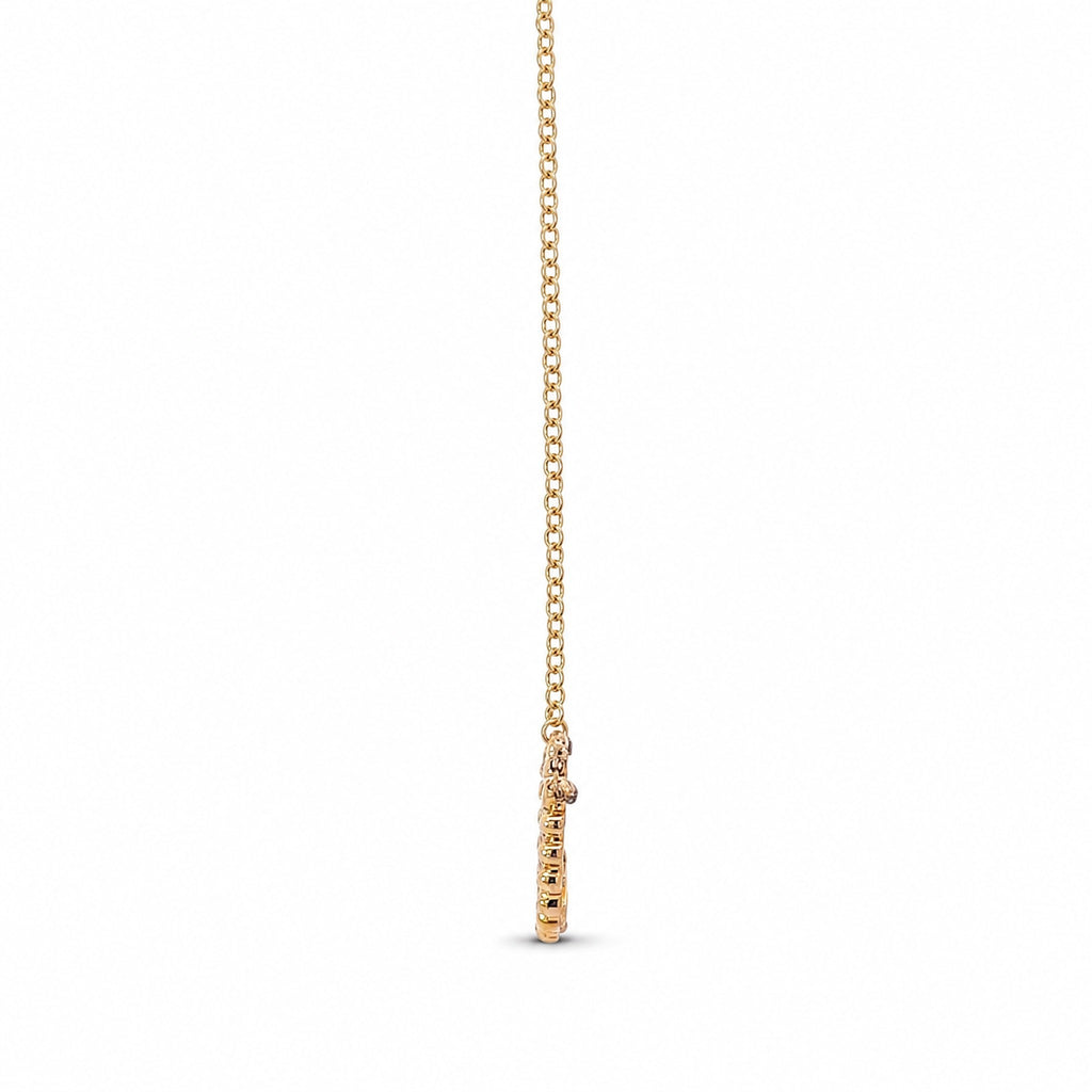 Yellow Gold and Diamond Necklace