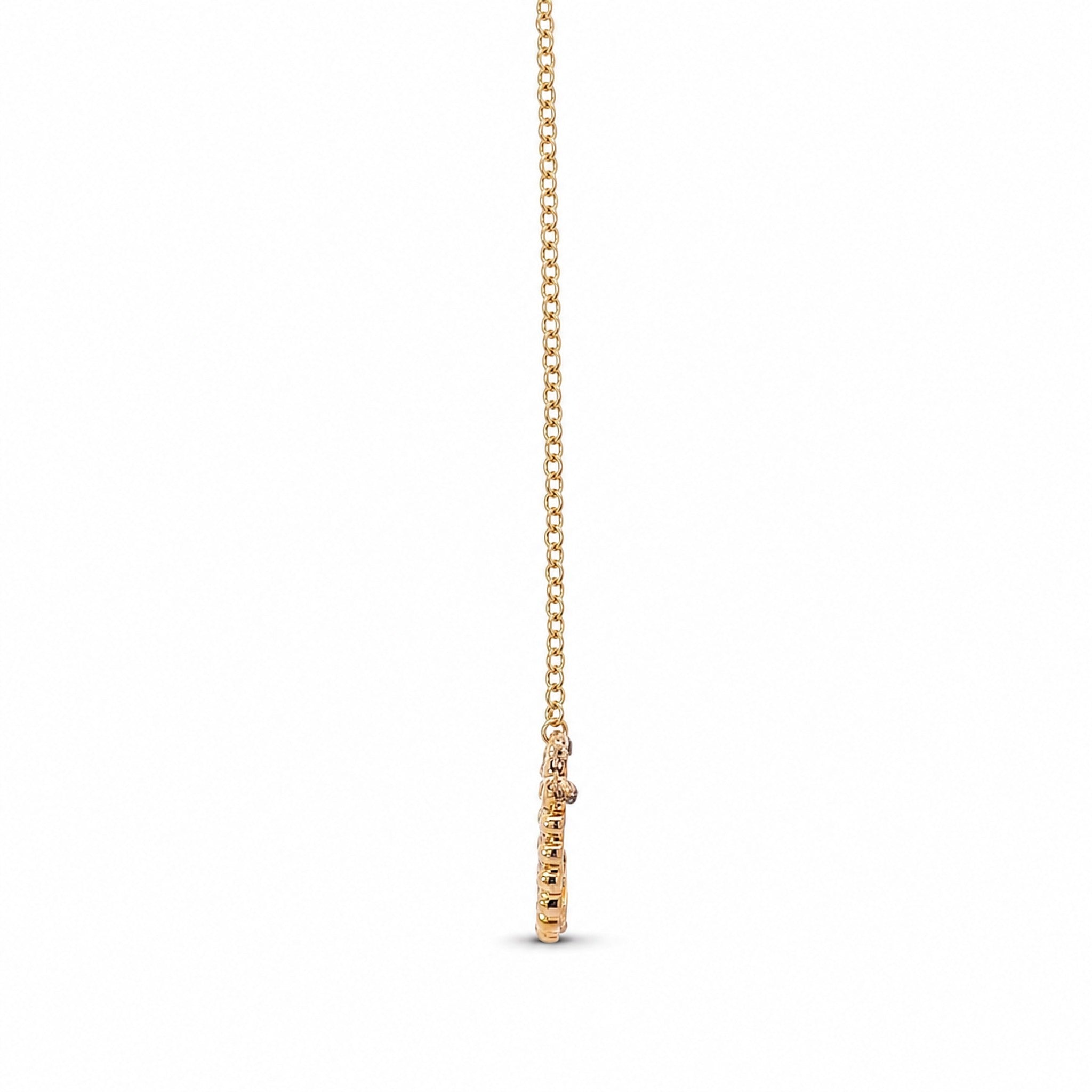 Yellow Gold and Diamond Necklace