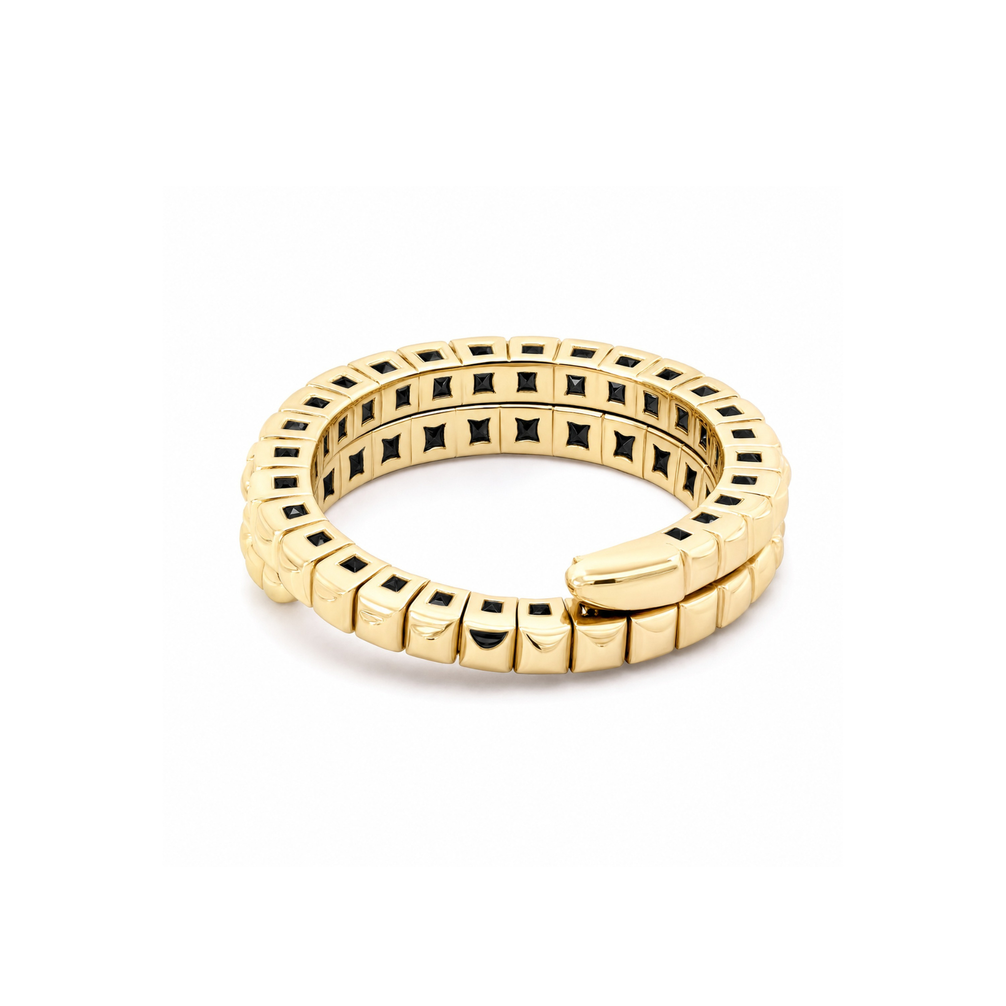 Gold and Diamond Flex Ring