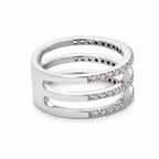 White Gold and Diamond Ring