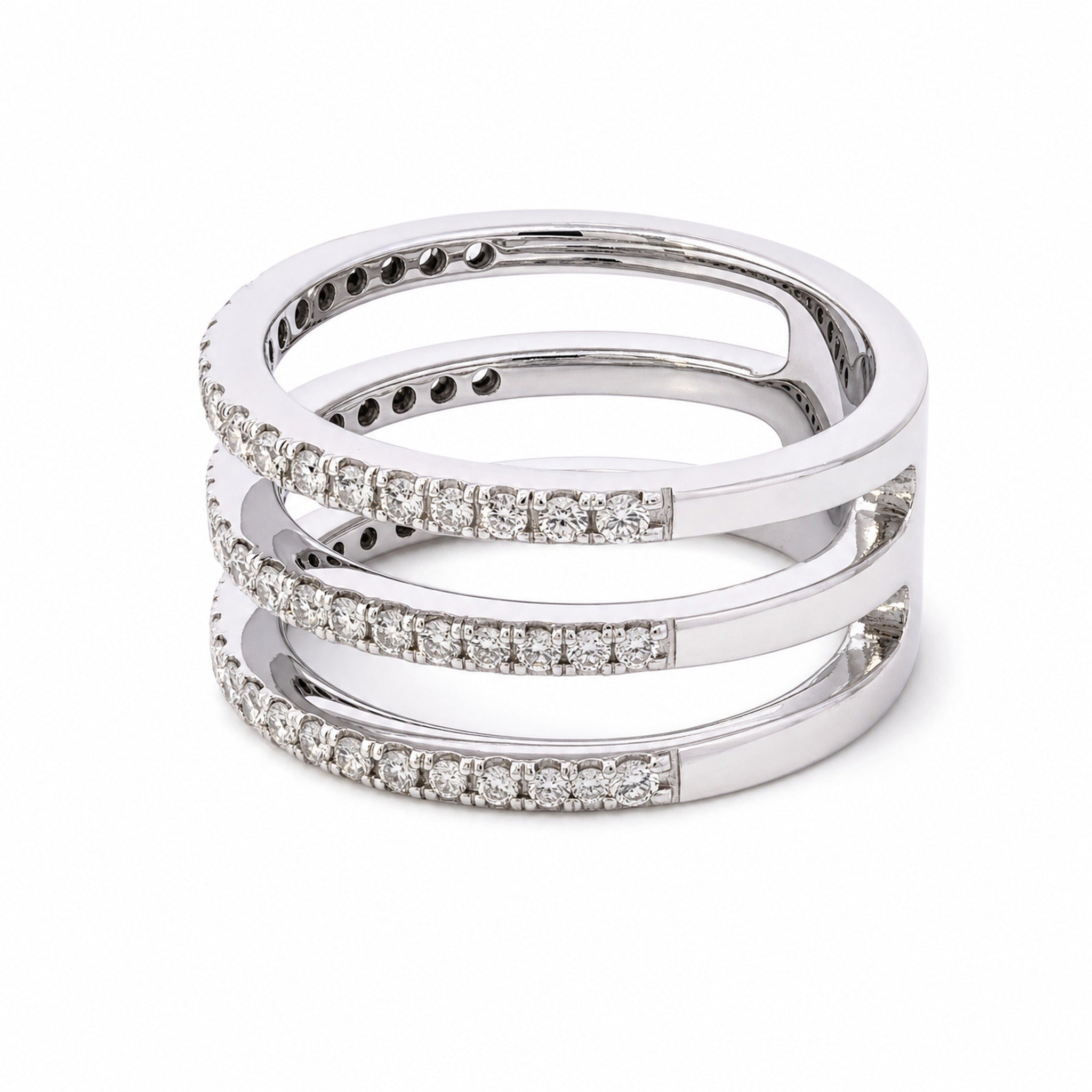 White Gold and Diamond Ring