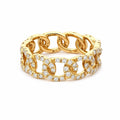 Gold and Diamond Ring
