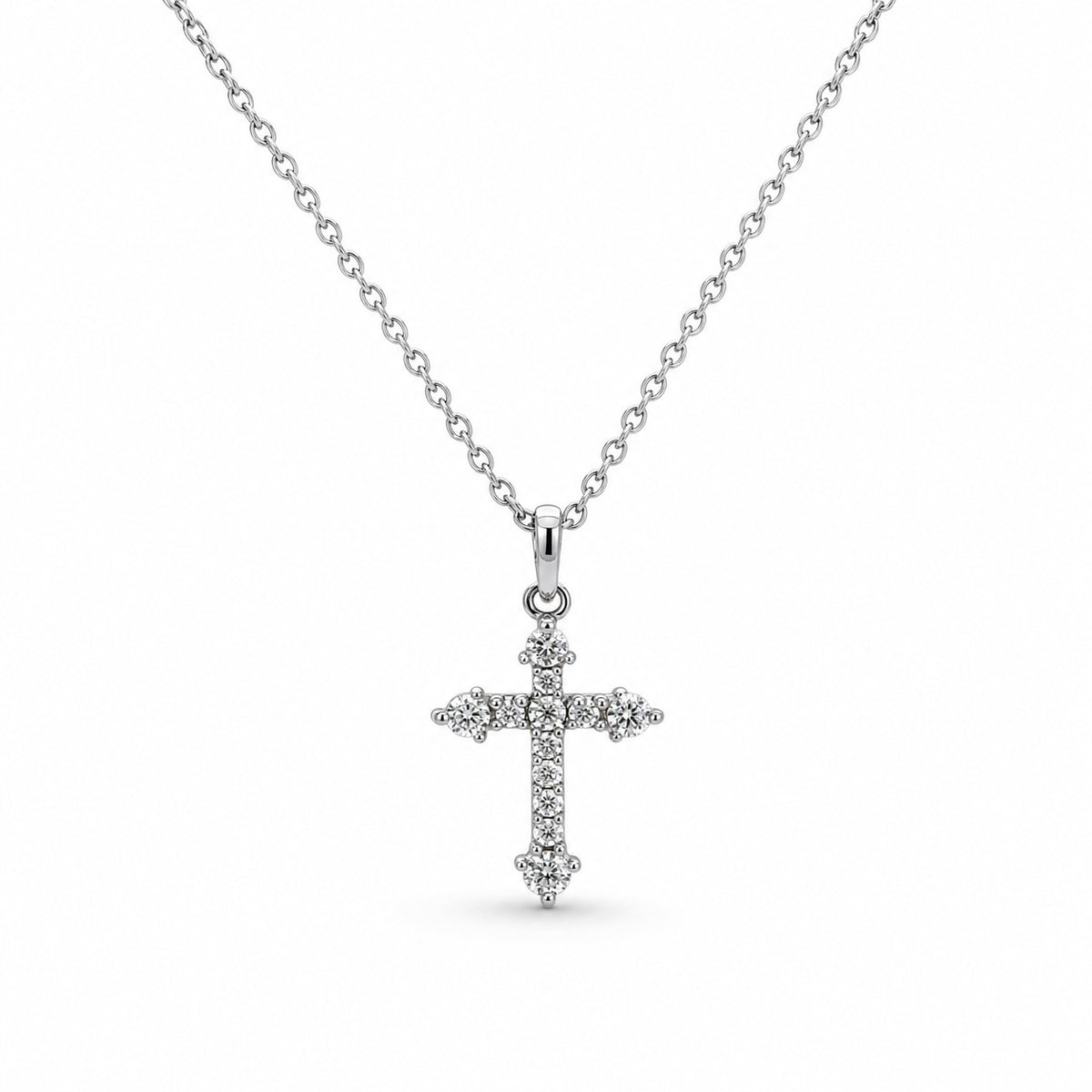 Diamond Cross Necklace