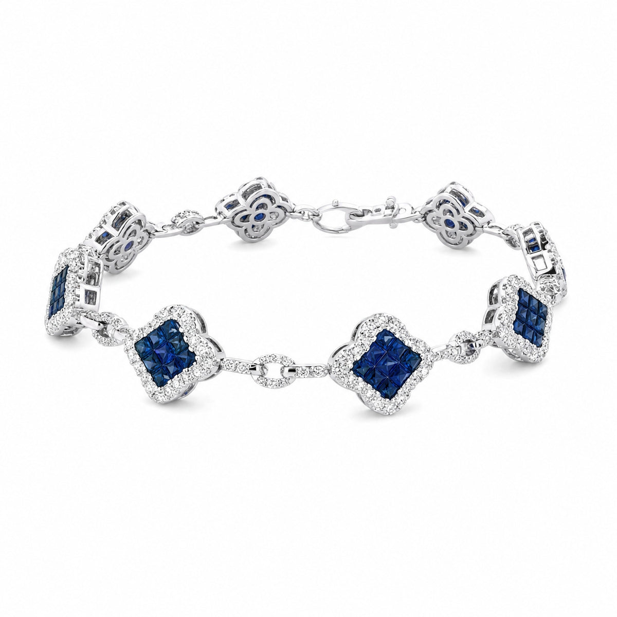 Sapphire and Diamond Bracelet