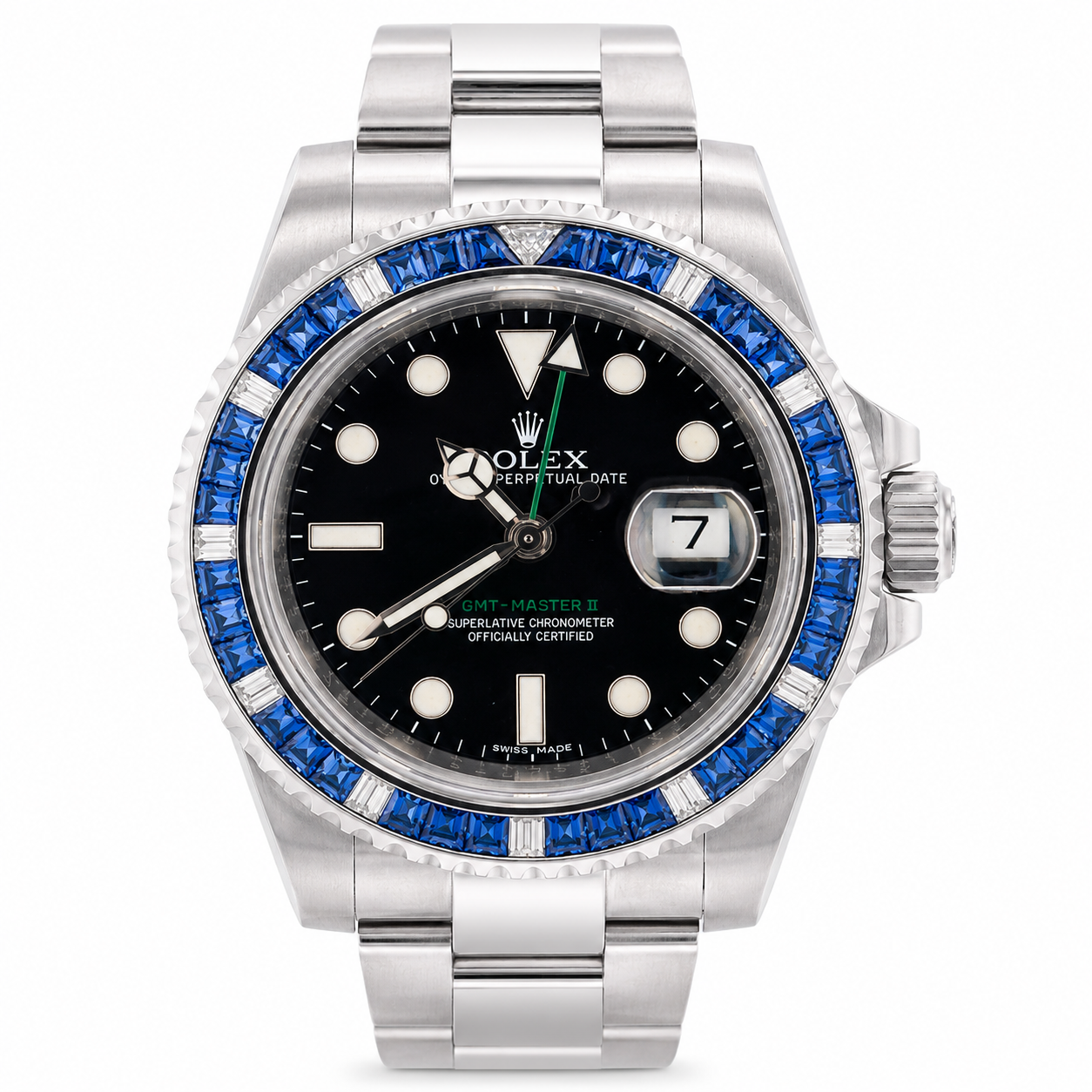 Anfesa's Certified Pre-Owned Rolex 40mm GMT Mater II "Cookie Monster"