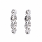 .5 CT Diamond Hoops