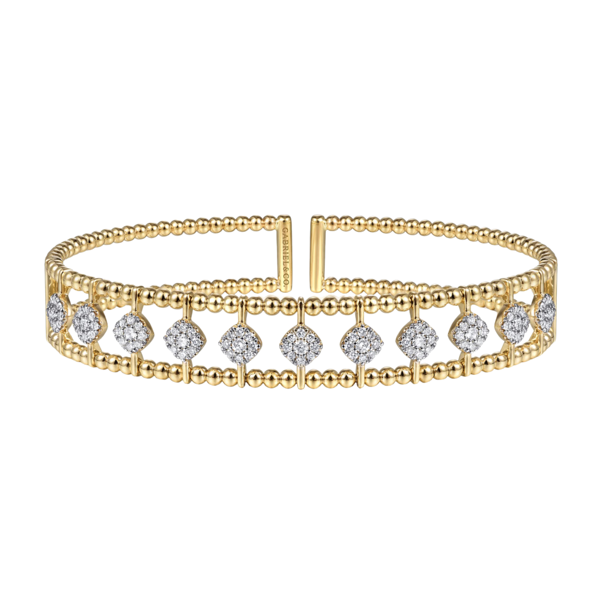 Gabriel and Co Gold Bangle