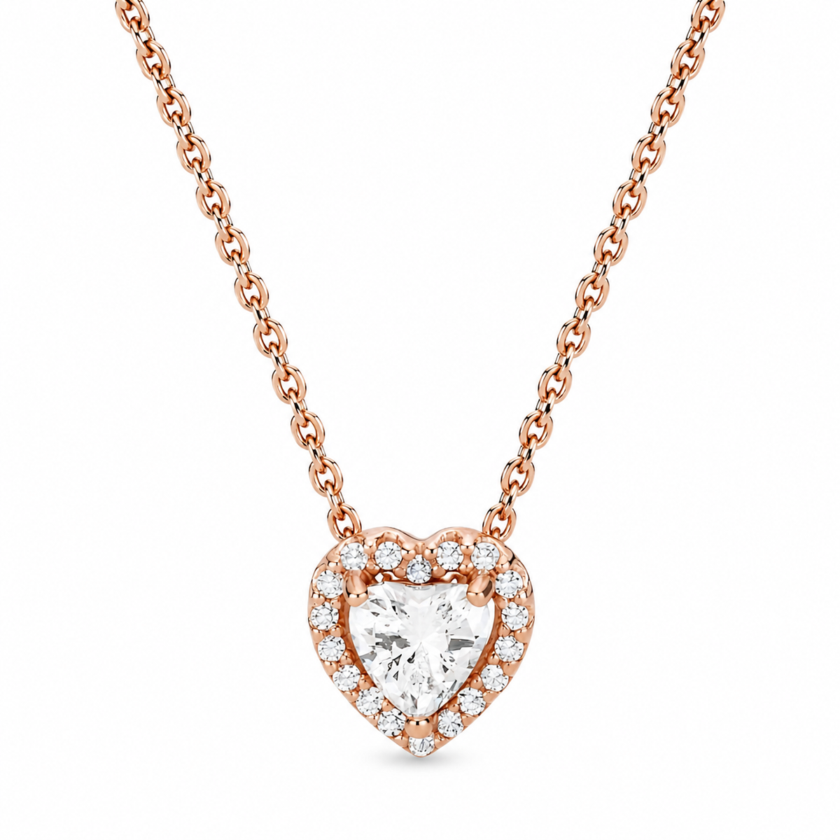 Pandora Sparkling Heart Collier Necklace