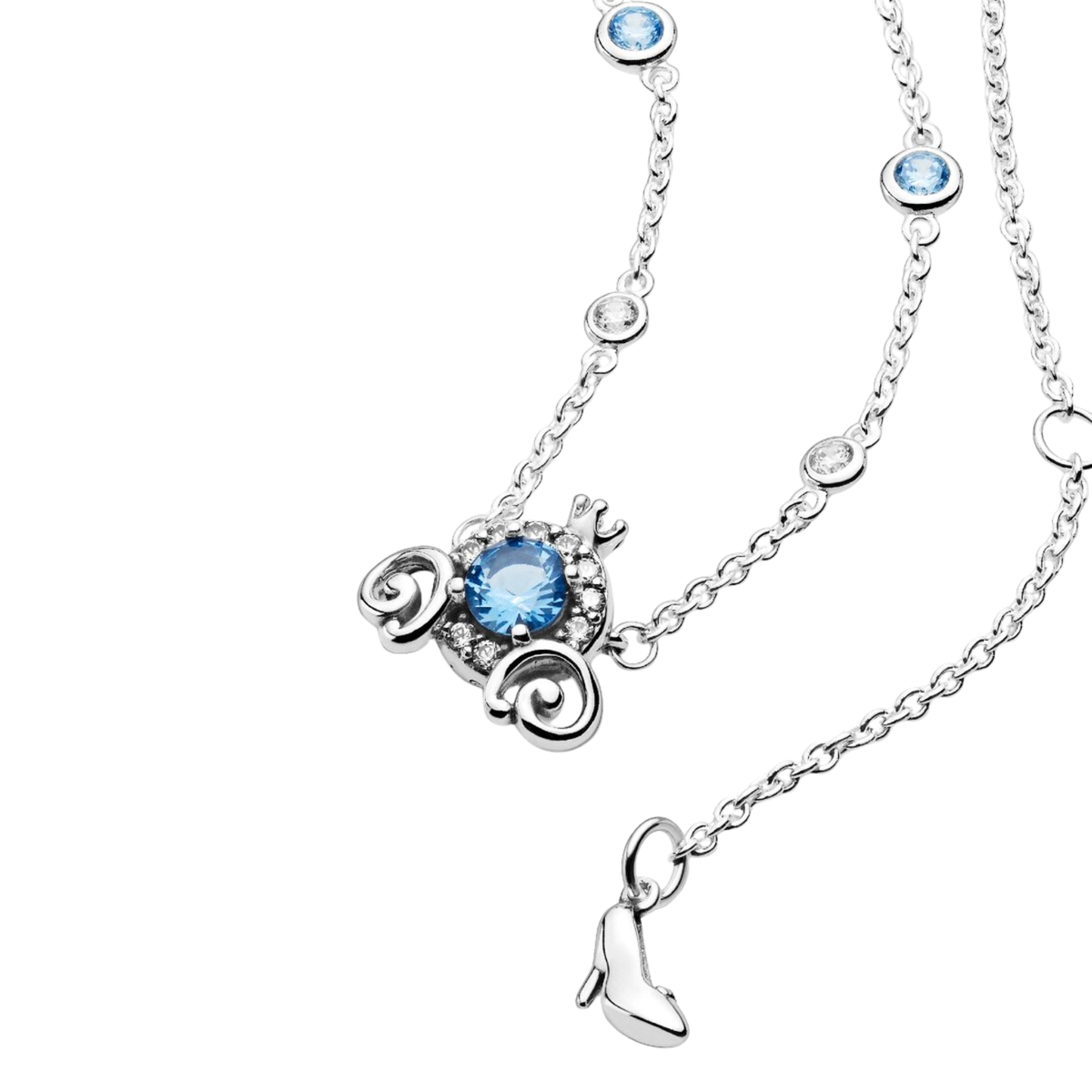 Pandora Disney Pumpkin Coach Collier Necklace