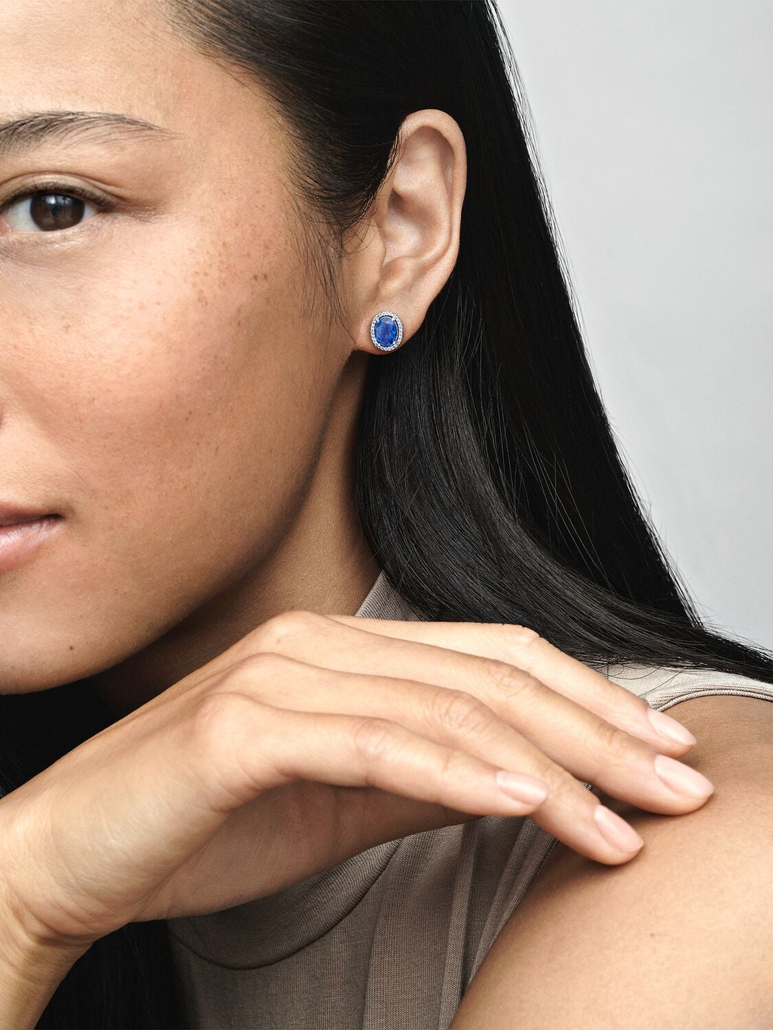 Pandora Sparkling Statement Halo Stud Earrings