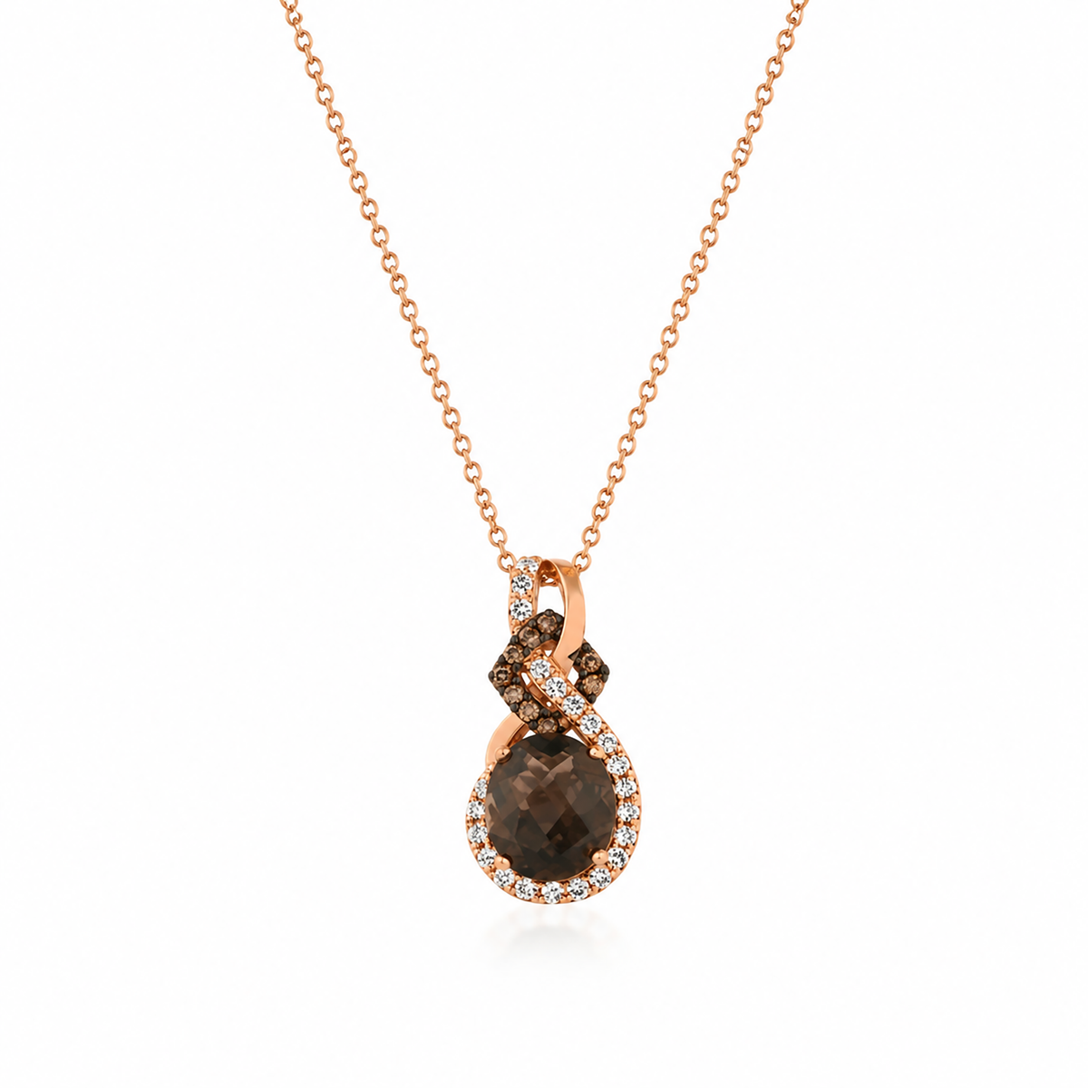 Le Vian Strawberry Gold Chocolate Quartz