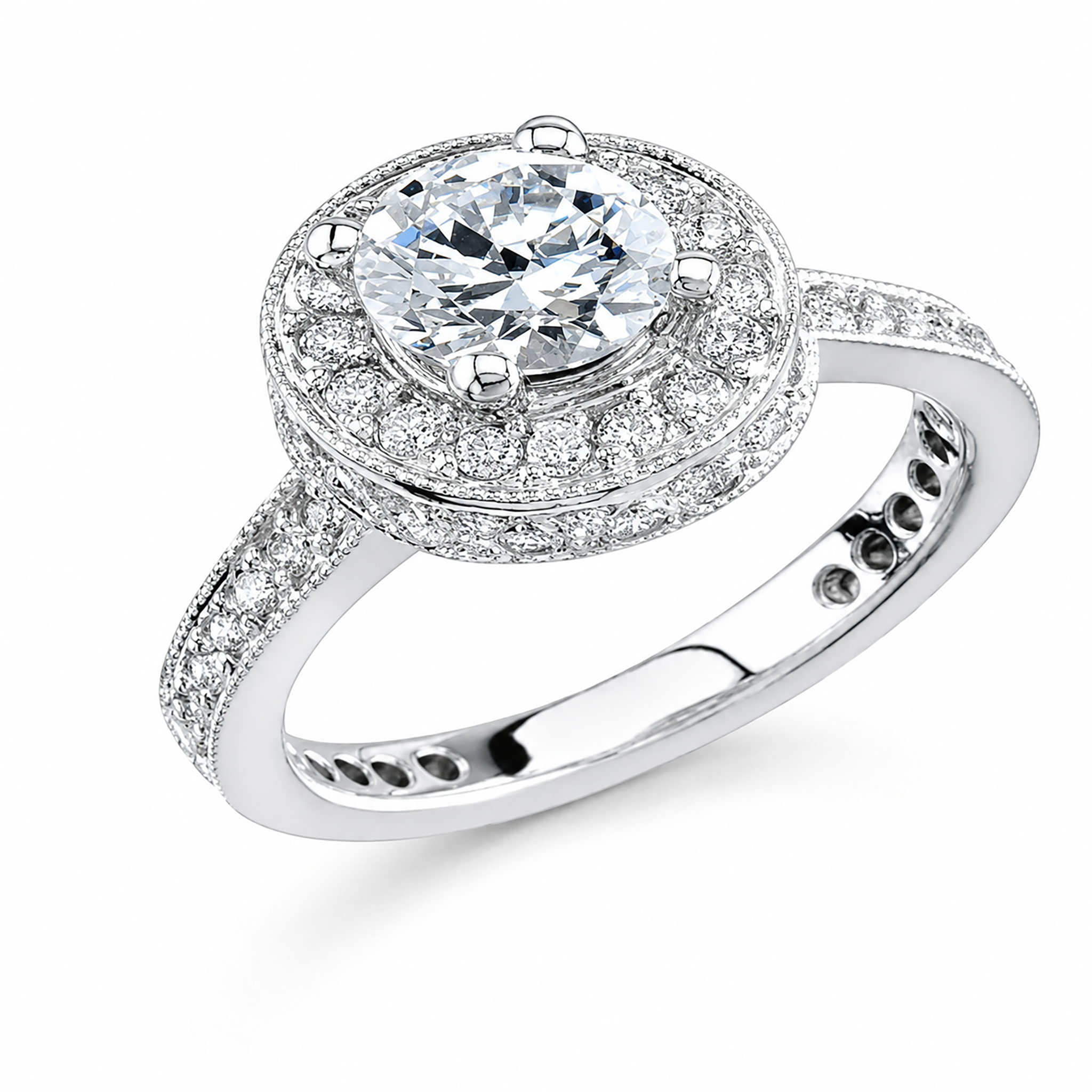 Gregorio Ladies 18k Engagement ring