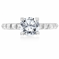 Karl Lagerfeld 18k White Gold Engagement ring
