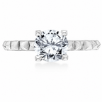 Karl Lagerfeld 18k White Gold Engagement ring