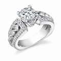 Gregorio Diamond Band Engagement Ring
