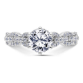 Scott Kay 14k White Gold Embrace Engagement Ring