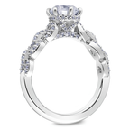 Scott Kay 14k White Gold Embrace Engagement Ring