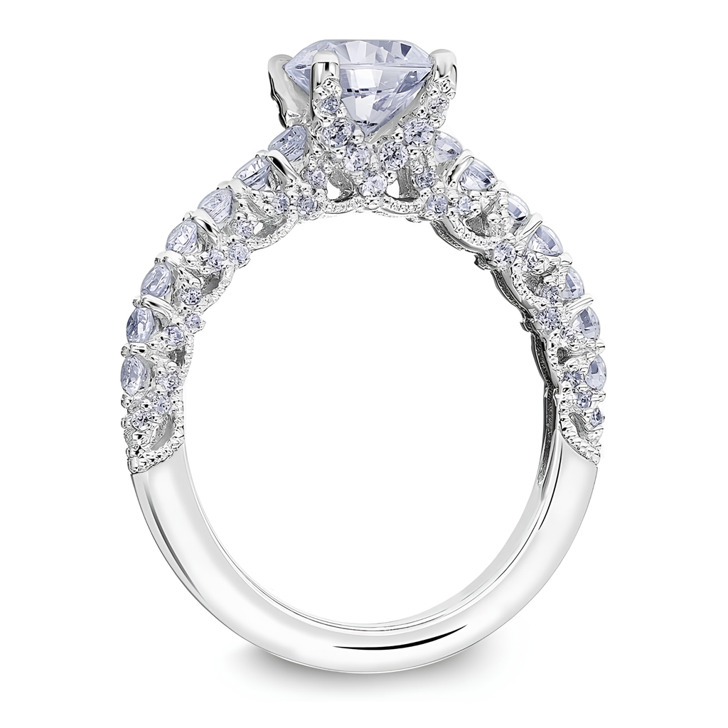 Scott Kay 14k White Gold Heaven's Gate Engagement Ring