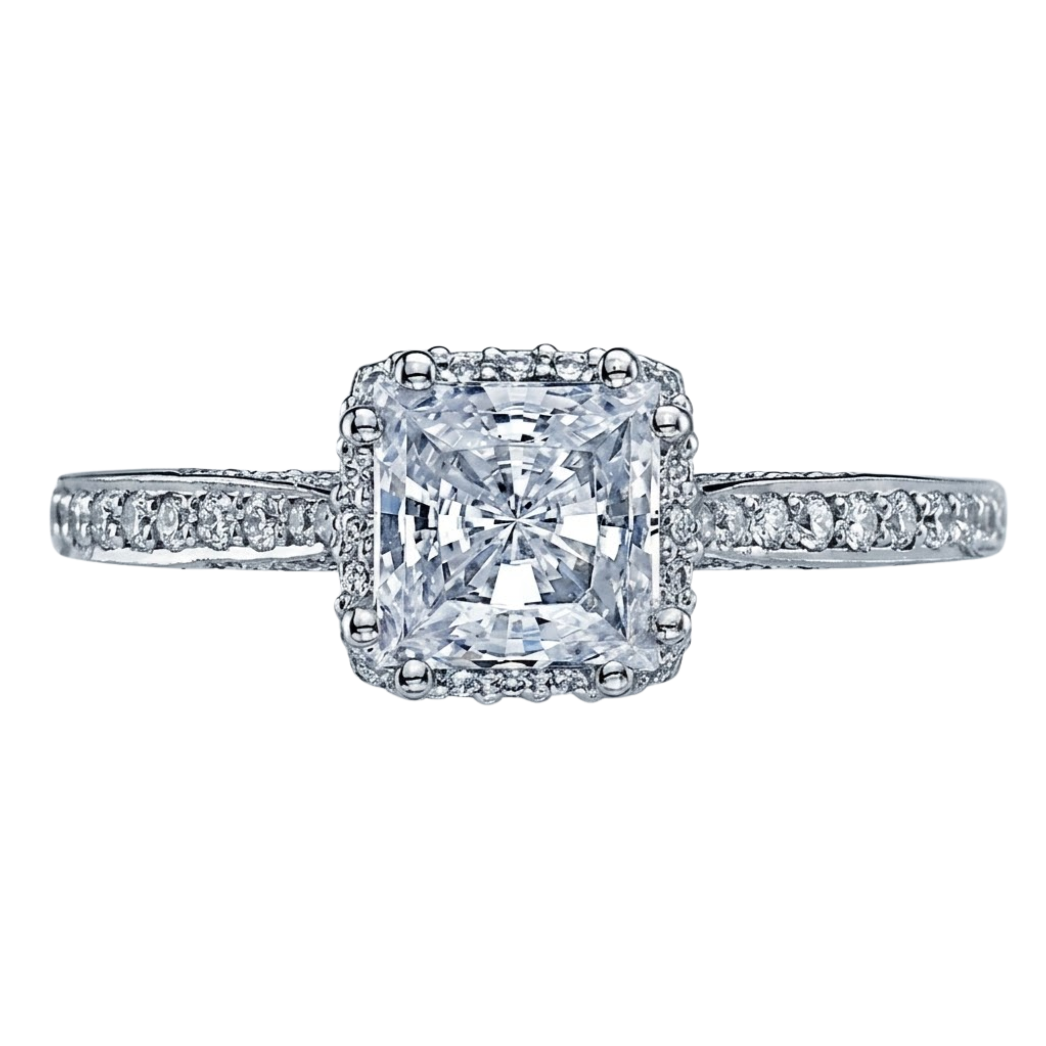 Tacori Pave Diamond Engagment Ring