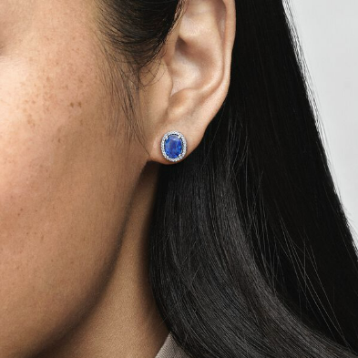 Pandora Sparkling Statement Halo Stud Earrings