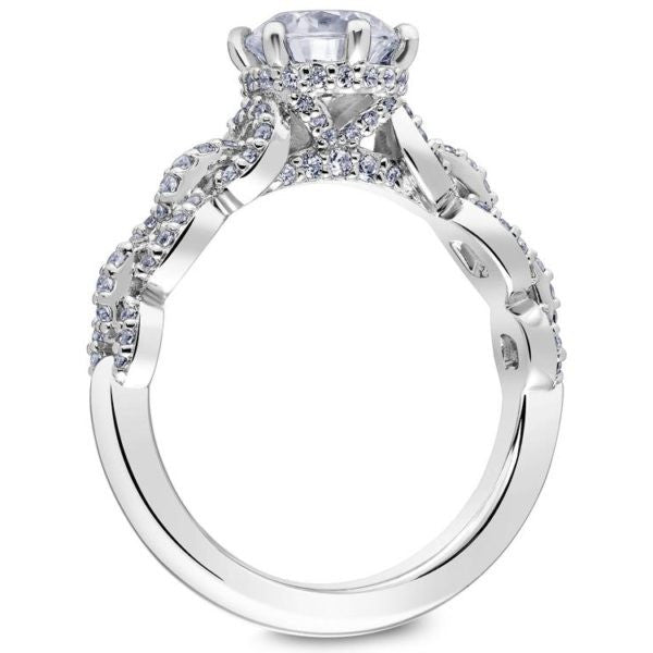 Scott Kay 14k White Gold Embrace Engagement Ring