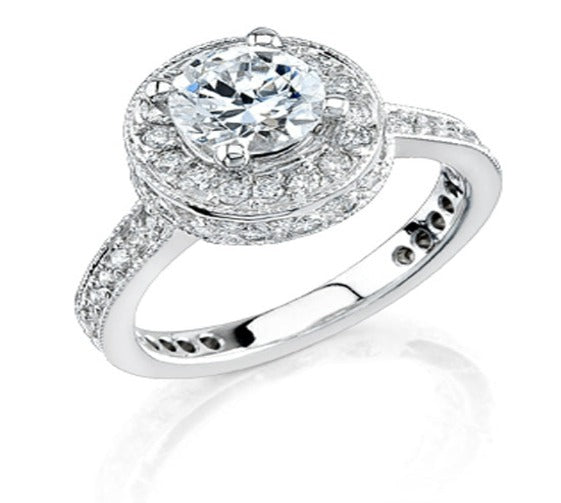 Gregorio Ladies 18k Engagement ring in Garner, NC