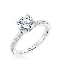 Karl Largerfeld Pyrimid shaped Engagement Ring